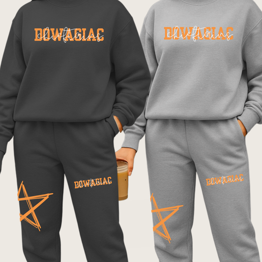 ADULT FULL SWEATSUIT Dowagiac Chieftains Spirit Wear Sweat Suit