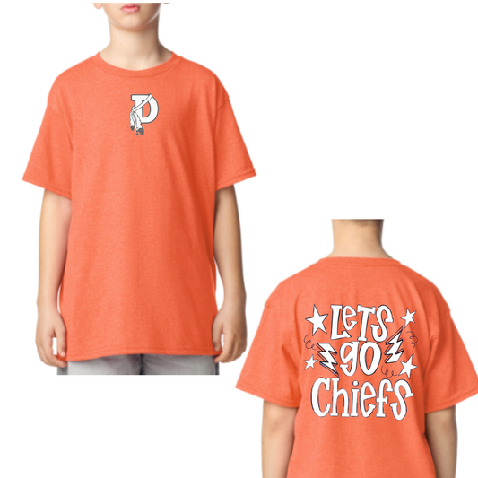 YOUTH lets go Chiefts Tshirt - Salted Words, LLC