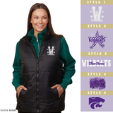 Three Rivers Wildcats Puffer Vest 61479