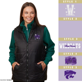 Three Rivers Wildcats Puffer Vest 61479