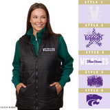 Three Rivers Wildcats Puffer Vest 61479