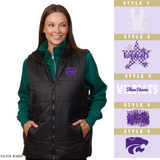 Three Rivers Wildcats Puffer Vest 61479
