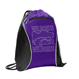 Three Rivers Wildcats BG613 Port Authority® Fast Break Cinch Pack