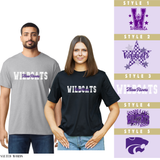 Three rivers wildcats Apparel Tshirt - Drifit - Comfort Colors