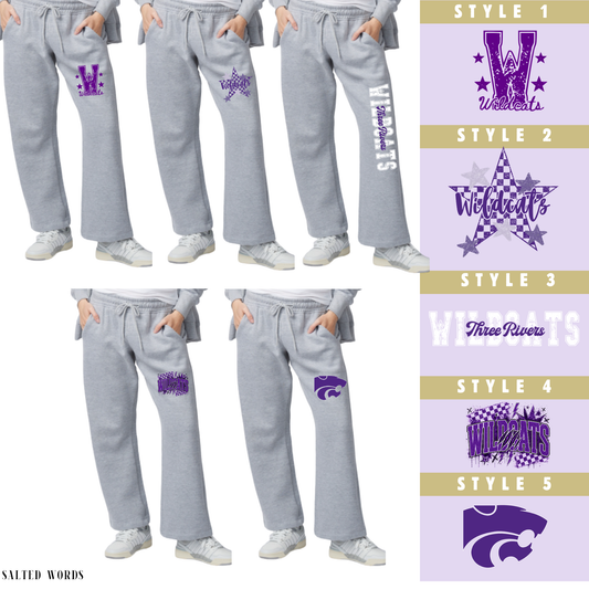 YOUTH Three Rivers Wide leg Sweatpant - Salted Words, LLC