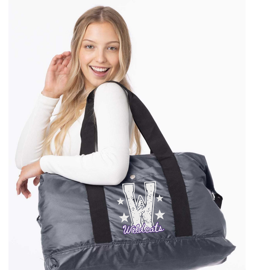 Three Rivers Wildcats Bag Edge BE279 Getaway Duffel - Salted Words, LLC