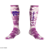 Three Rivers tie dye tube socks