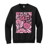 In my fighting Era Breast Cancer Aweareness Crewneck