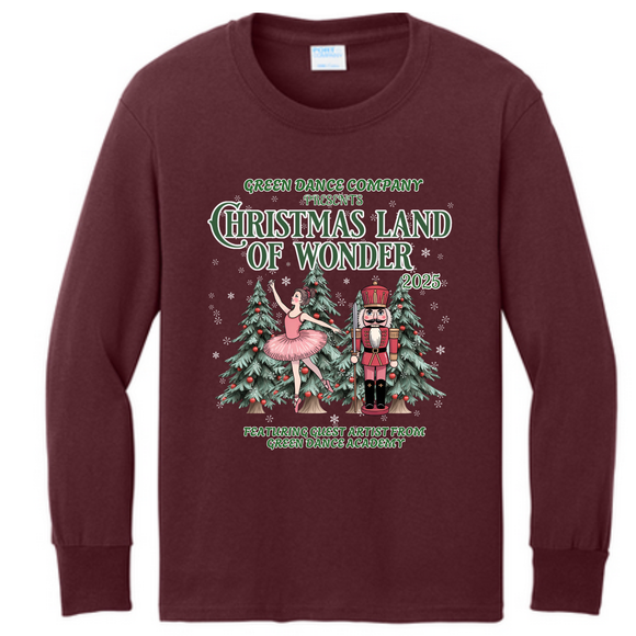 Adult & Youth Christmas Wonderland Long Sleeve PC54ls
