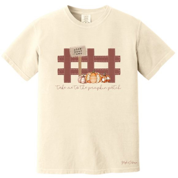 Take me to the Pumpkin Patch Tshirt - Long Sleeve - Hoodie - Crewnenck