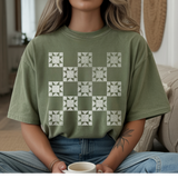 Quilt Block Tshirt or Long sleeve - Salted Words, LLC