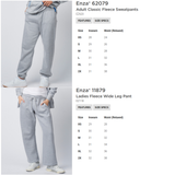 ADULT Wide leg or Cuffed Classic Sweatpants Christian Covenant