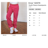 YOUTH Sweatpants Christian Covenant Cuffed or Wide Leg