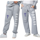 ADULT Wide leg or Cuffed Classic Sweatpants Christian Covenant