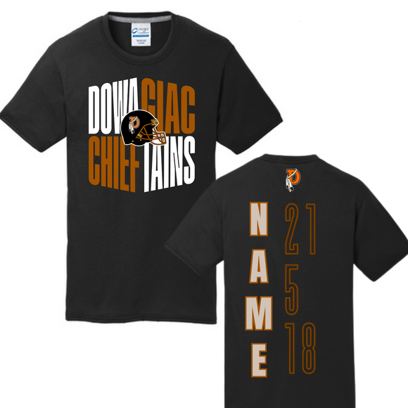 ADULT Custom Dowagiac Name & Number Apparel Tshirt - Drifit - Crewneck - Hoodie