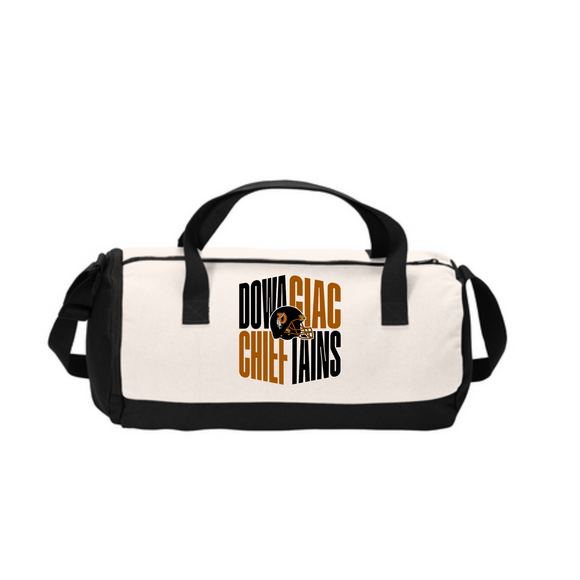 Dowagiac Chieftains Duffle bag BG814 Port Authority ® Cotton Barrel Duffel