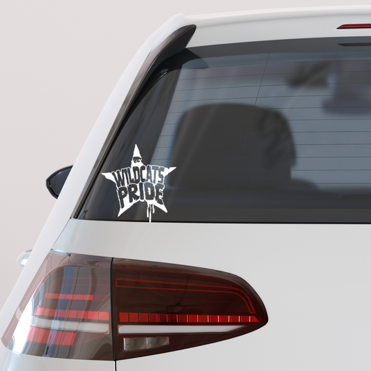 Wildcats Pride Car vinyl
