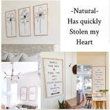 Large wall art / Signs / wall hanging / inspirational quotes / home decor /I dined with the greats of God's army today. Framed wood sign - Salted Words, LLC