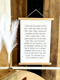 Large wall art / Signs / wall hanging / inspirational quotes / home decor /I dined with the greats of God's army today. Framed wood sign - Salted Words, LLC